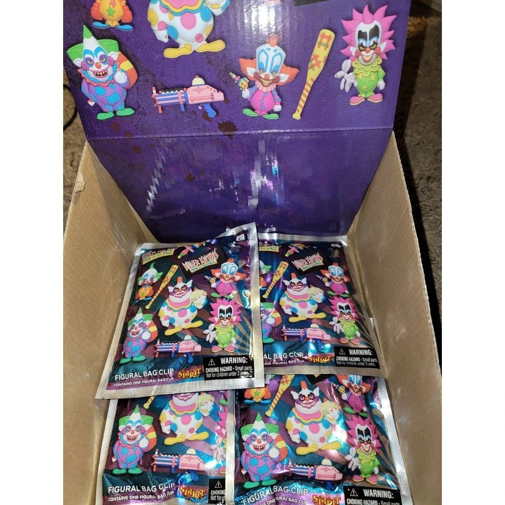 Killer Klowns From Outer Space Figural Bag‎ Clip Spirit Halloween Blind Bags